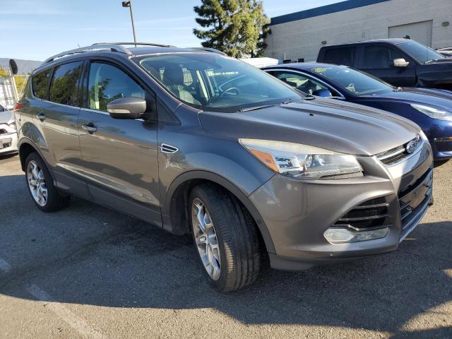 1FMCU9J98DUC24663 - 2013 FORD ESCAPE TITANIUM GRAY photo 4