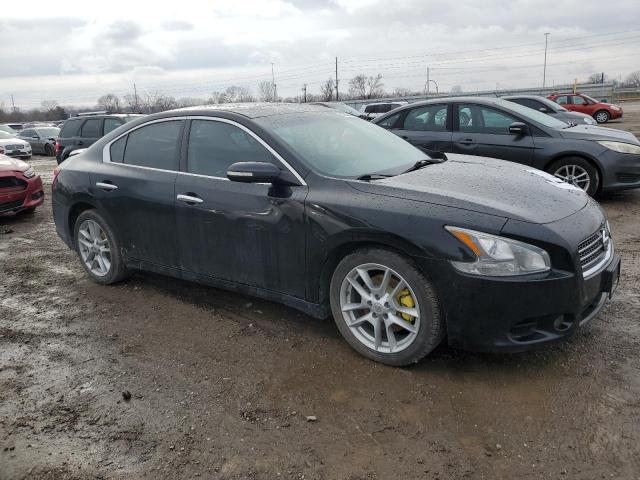 1N4AA51E99C847867 - 2009 NISSAN MAXIMA S BLACK photo 4