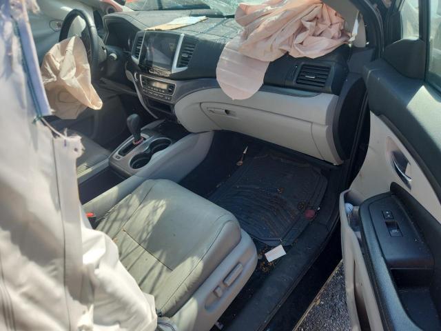 5FNYF6H57HB063999 - 2017 HONDA PILOT EXL BLACK photo 8