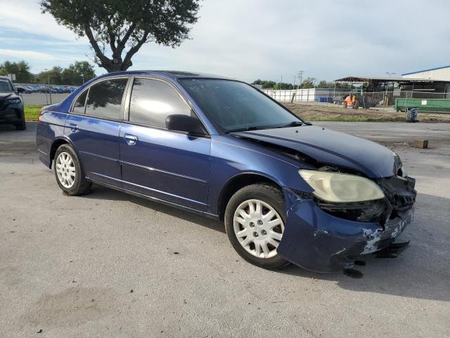 2HGES16544H617073 - 2004 HONDA CIVIC LX Mavi fotoğraf 4