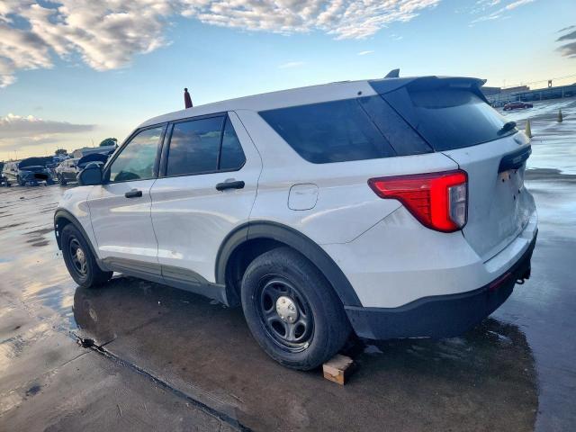 1FM5K8AC3PGC18485 - 2023 FORD EXPLORER POLICE INTERCEPTOR Weiß Foto 2