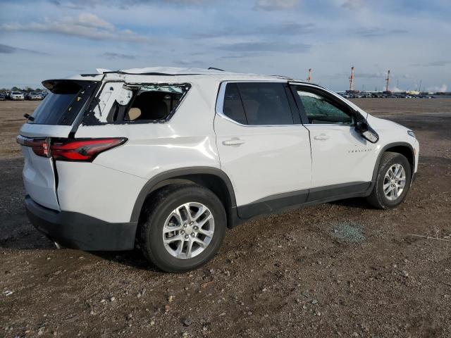 1GNERFKW1PJ172890 - 2023 CHEVROLET TRAVERSE LS WHITE photo 3