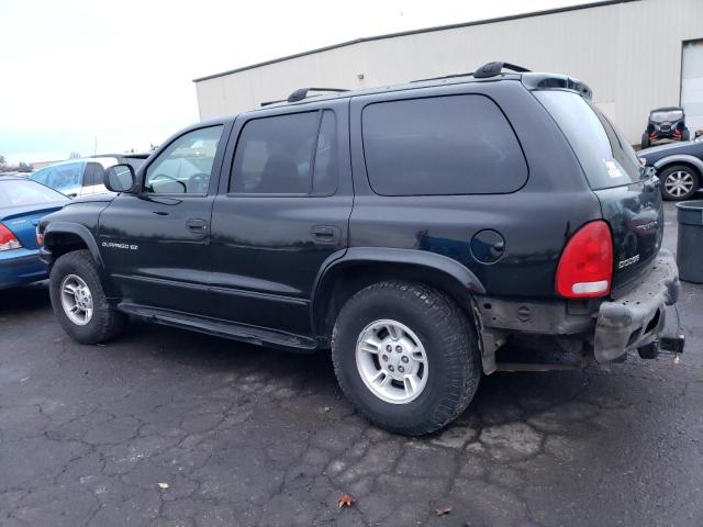 1B4HS28Y7WF170023 - 1998 DODGE DURANGO BLACK photo 2