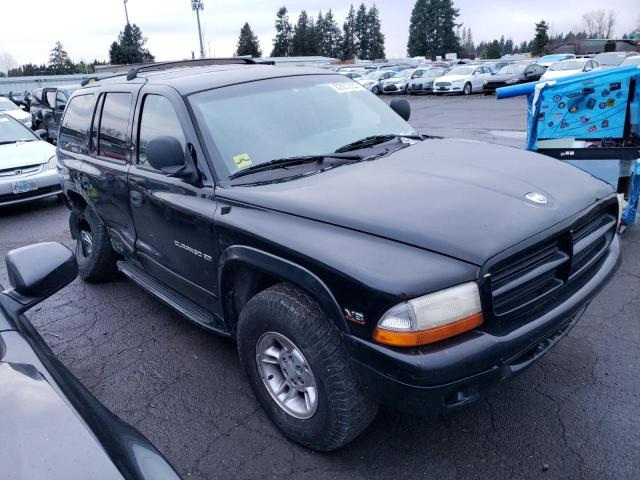 1B4HS28Y7WF170023 - 1998 DODGE DURANGO BLACK photo 4