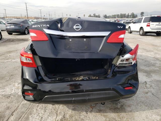 3N1AB7AP1GL664018 - 2016 NISSAN SENTRA S BLACK photo 6