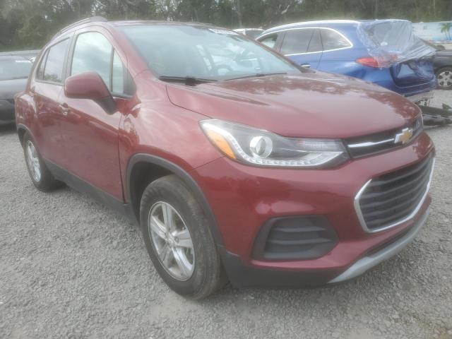 KL7CJLSM3NB569266 - 2022 CHEVROLET TRAX 1LT MAROON photo 4