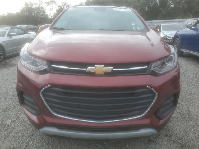 KL7CJLSM3NB569266 - 2022 CHEVROLET TRAX 1LT MAROON photo 5