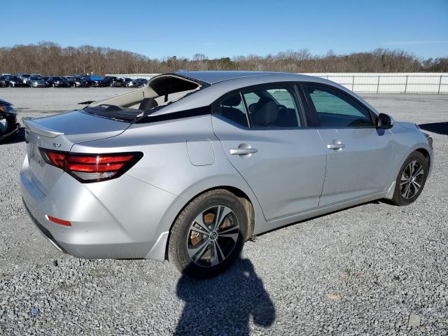 3N1AB8CV9NY205885 - 2022 NISSAN SENTRA SV SILVER photo 3