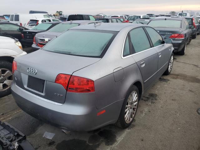 WAUAF78EX6A291764 - 2006 AUDI A4 2 TURBO GRAY photo 3