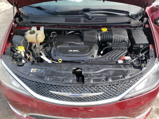 2C4RC1GG3JR314661 - 2018 CHRYSLER PACIFICA LIMITED 勃艮第红 照片 12