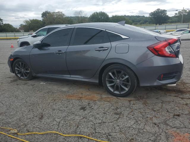 2HGFC1F34MH700275 - 2021 HONDA CIVIC EX GRAY photo 2
