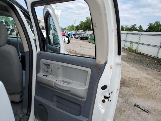 1D7HE48N86S525225 - 2006 DODGE DAKOTA QUAD SLT WHITE photo 12