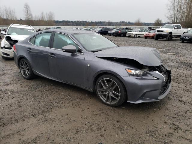 JTHCF1D29F5027284 - 2015 LEXUS IS 250 GRAY photo 4