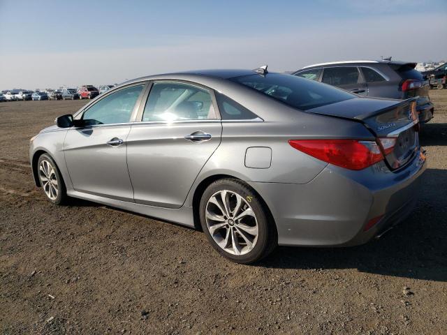 5NPEC4AC1EH909209 - 2014 HYUNDAI SONATA SE GRAY photo 2