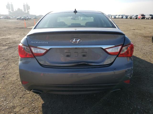 5NPEC4AC1EH909209 - 2014 HYUNDAI SONATA SE GRAY photo 6