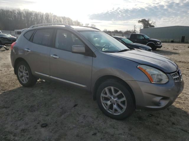 JN8AS5MT0BW570231 - 2011 NISSAN ROGUE S GRAY photo 4