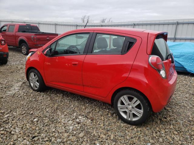 KL8CD6S90EC509696 - 2014 CHEVROLET SPARK 1LT RED photo 2