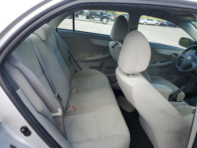 2T1BU40E29C184926 - 2009 TOYOTA COROLLA BASE ვერცხლისფერი ფოტო 10