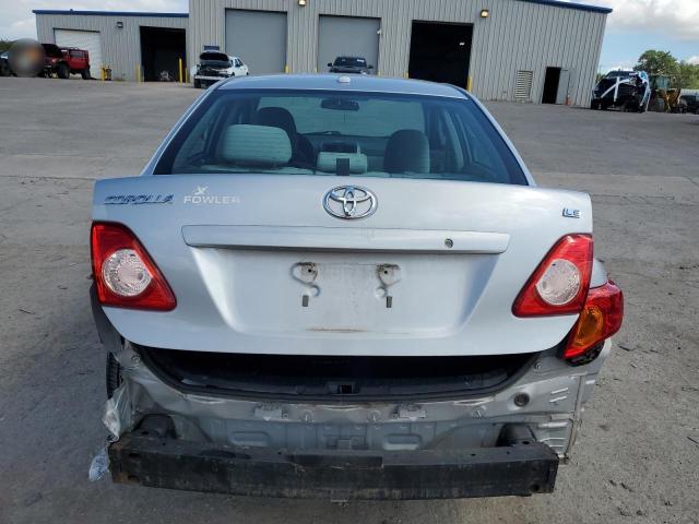 2T1BU40E29C184926 - 2009 TOYOTA COROLLA BASE ვერცხლისფერი ფოტო 6