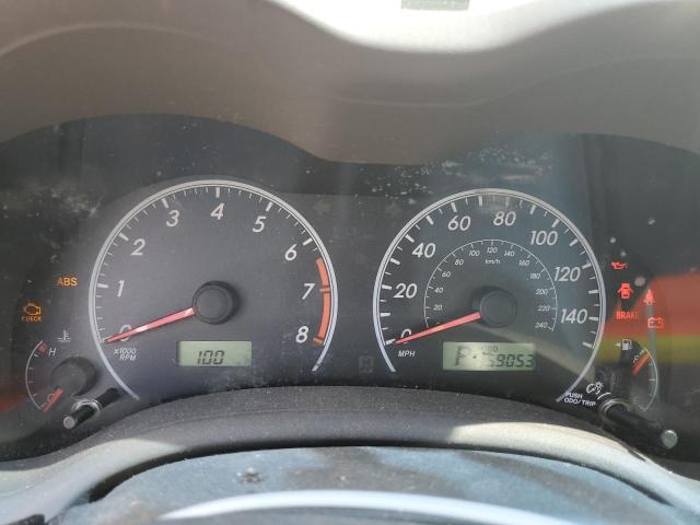 2T1BU40E29C184926 - 2009 TOYOTA COROLLA BASE ვერცხლისფერი ფოტო 9