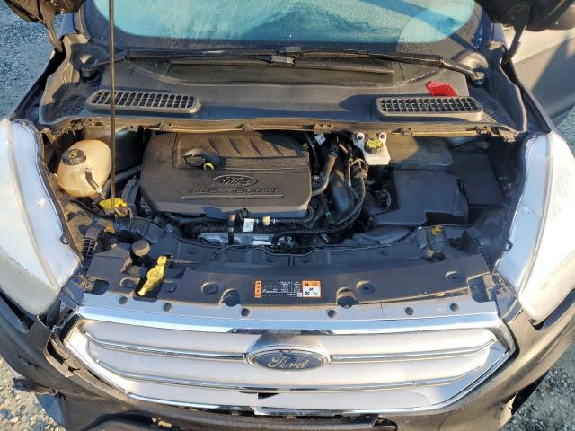 1FMCU0GDXHUD82998 - 2017 FORD ESCAPE SE GRAY photo 11