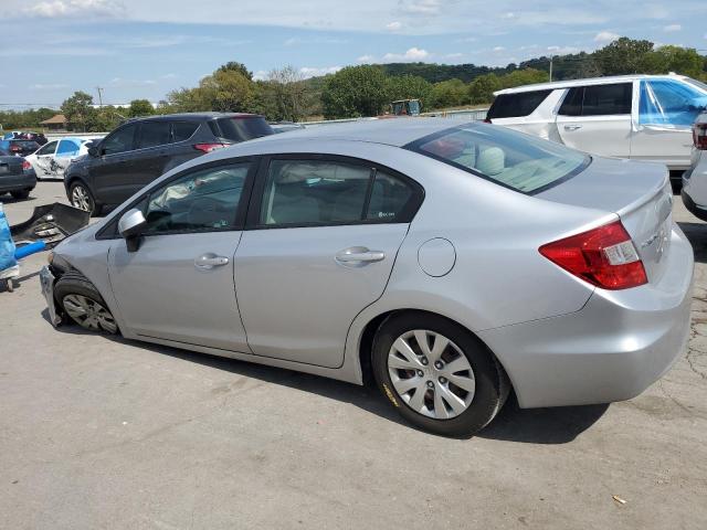 19XFB2F57CE098703 - 2012 HONDA CIVIC LX 银色 照片 2