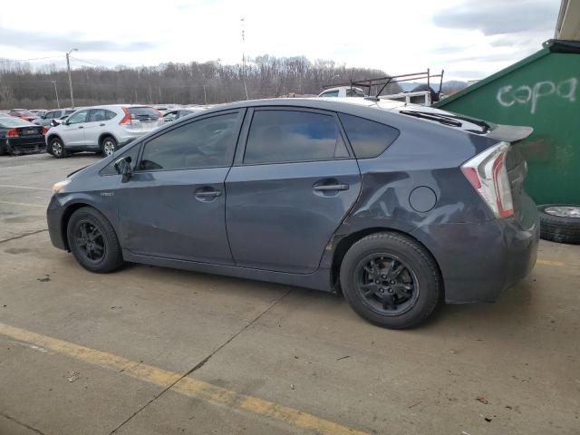 JTDKN3DU7C1521000 - 2012 TOYOTA PRIUS GRAY photo 2