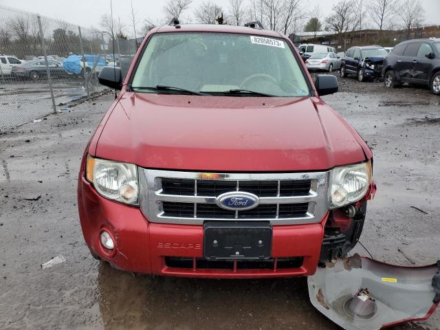 1FMCU03Z08KE21885 - 2008 FORD ESCAPE XLT RED photo 5