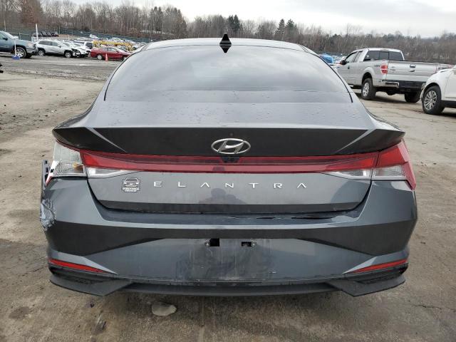 5NPLM4AG0MH045629 - 2021 HYUNDAI ELANTRA SEL GRAY photo 6