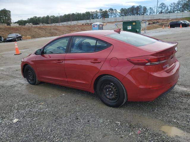 5NPD74LF5HH177114 - 2017 HYUNDAI ELANTRA SE RED photo 2