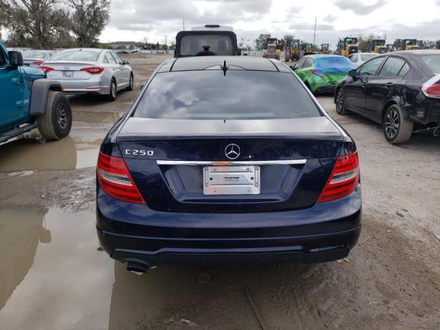 WDDGJ4HB9EG295029 - 2014 MERCEDES-BENZ C 250 BLUE photo 6