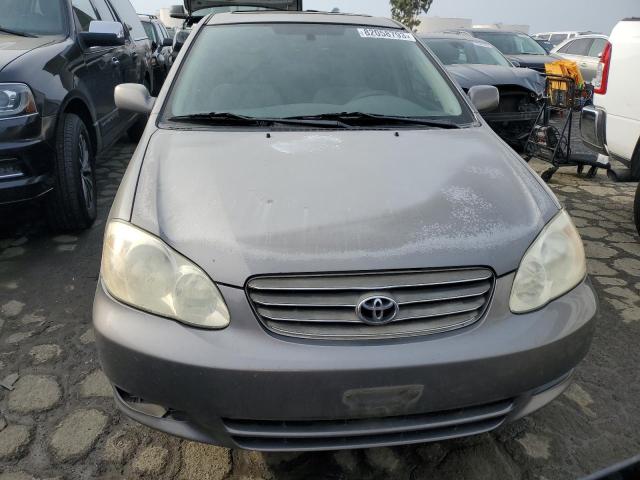 1NXBR32E53Z150428 - 2003 TOYOTA COROLLA CE GRAY photo 5