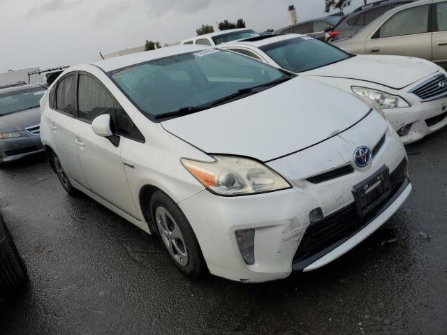 JTDKN3DU6C5479105 - 2012 TOYOTA PRIUS WHITE photo 4