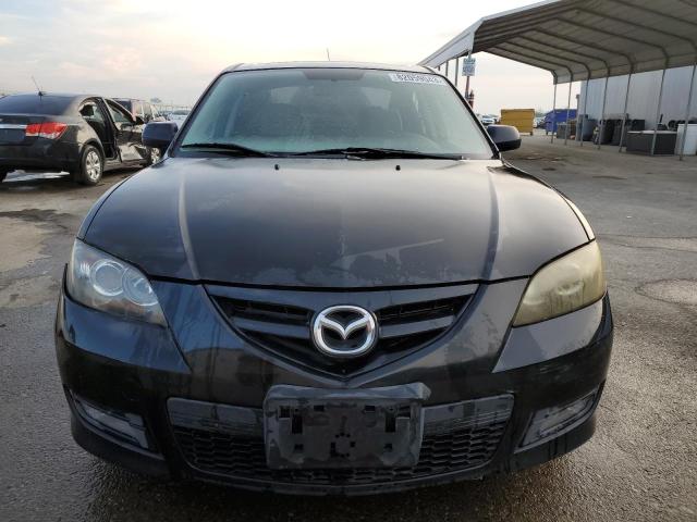 JM1BK324581797078 - 2008 MAZDA 3 S BLACK photo 5