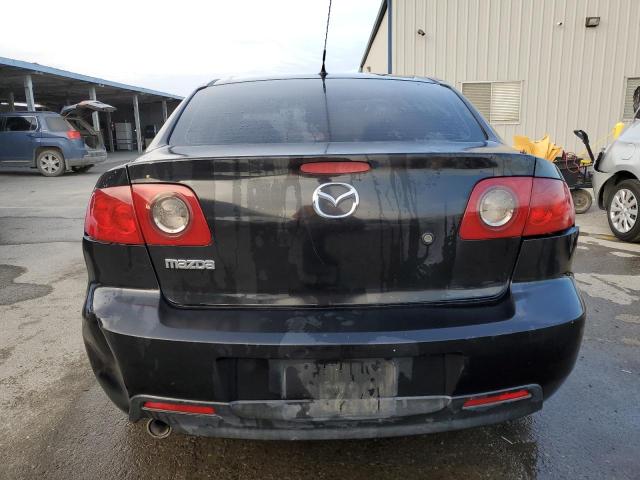 JM1BK324581797078 - 2008 MAZDA 3 S BLACK photo 6