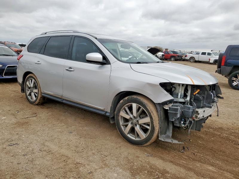 5N1AR2MN2EC729288 - 2014 NISSAN PATHFINDER S SILVER photo 4