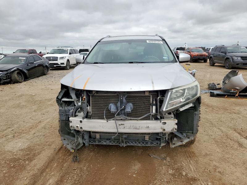 5N1AR2MN2EC729288 - 2014 NISSAN PATHFINDER S SILVER photo 5