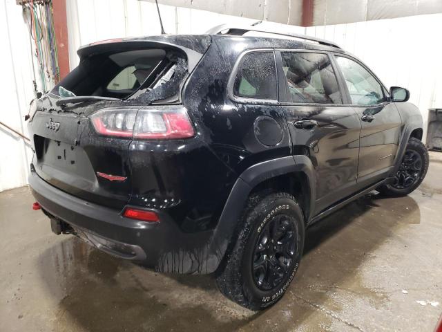 1C4PJMBX9MD201889 - 2021 JEEP CHEROKEE TRAILHAWK BLACK photo 3