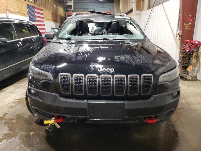 1C4PJMBX9MD201889 - 2021 JEEP CHEROKEE TRAILHAWK BLACK photo 5