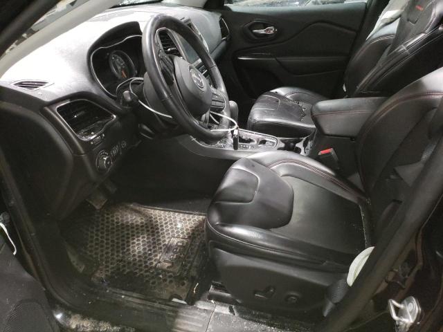 1C4PJMBX9MD201889 - 2021 JEEP CHEROKEE TRAILHAWK BLACK photo 7