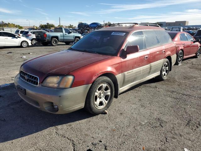 4S3BH895337645686 - 2003 SUBARU LEGACY OUTBACK H6 3.0 SPECIAL RED photo 1