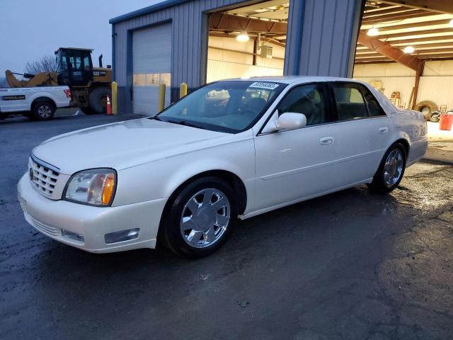 1G6KF5795YU242024 - 2000 CADILLAC DEVILLE DTS WHITE photo 1