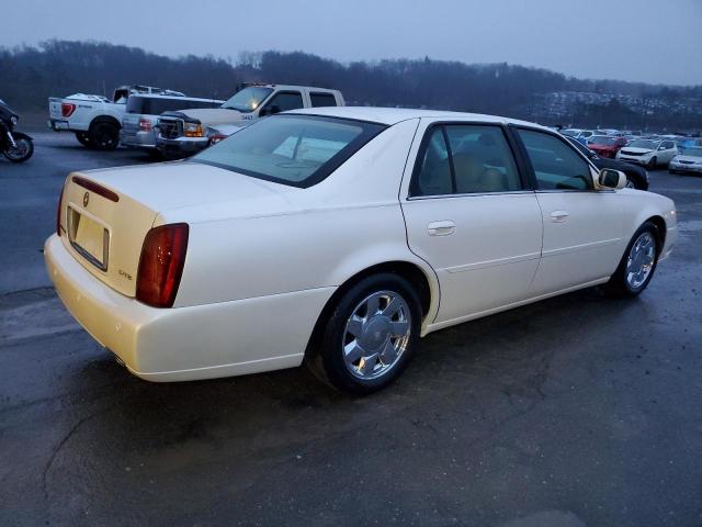 1G6KF5795YU242024 - 2000 CADILLAC DEVILLE DTS WHITE photo 3