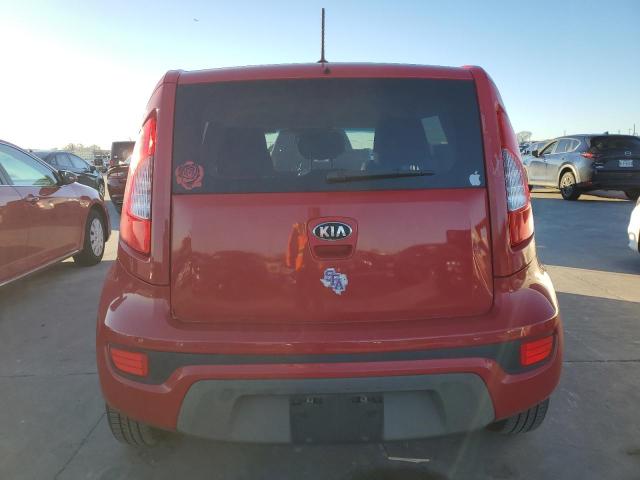 KNDJT2A56D7518838 - 2013 KIA SOUL RED photo 6