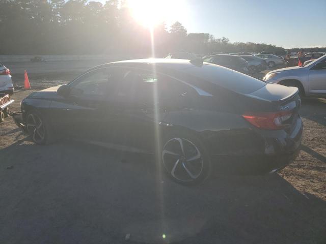 1HGCV1F32JA206620 - 2018 HONDA ACCORD SPORT შავი ფოტო 2