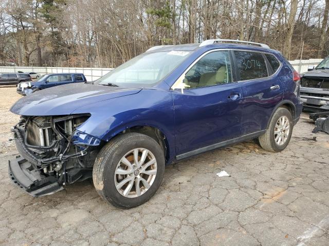 5N1AT2MT1HC735474 - 2017 NISSAN ROGUE S BLUE photo 1