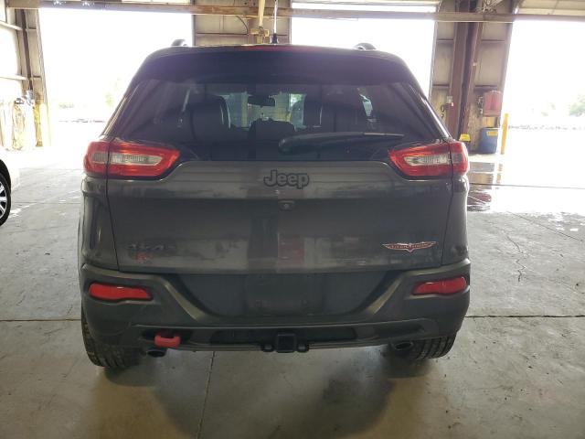 1C4PJMBS4FW599525 - 2015 JEEP CHEROKEE TRAILHAWK BLACK photo 6
