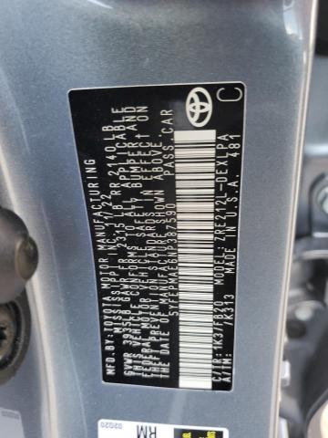 5YFEPMAE6NP387590 - 2022 TOYOTA COROLLA LE BLUE photo 12