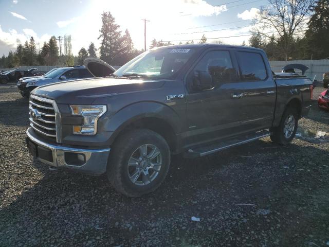 1FTEW1EG4HFB24815 - 2017 FORD F150 SUPERCREW GRAY photo 1