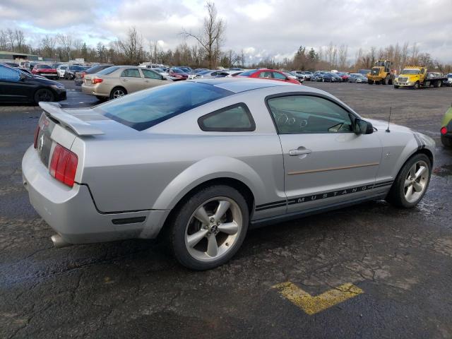 1ZVFT80N155150833 - 2005 FORD MUSTANG SILVER photo 3